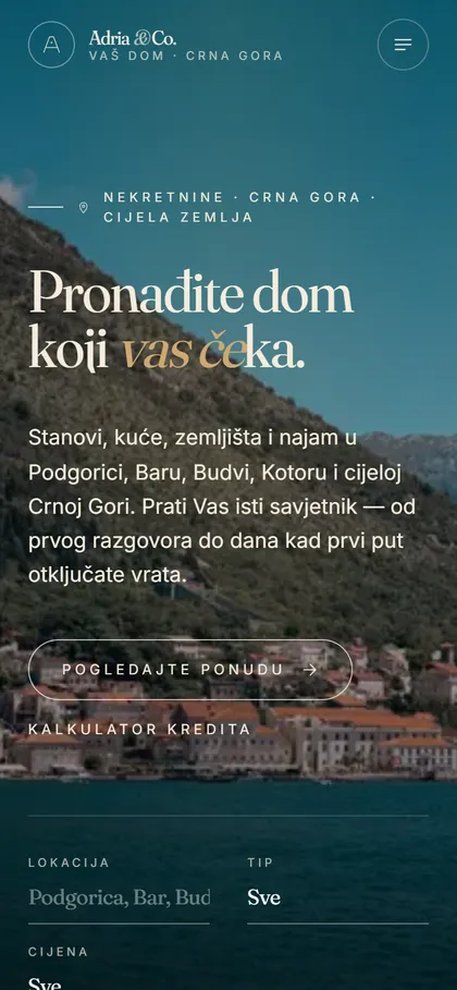 Adria & Co: Mobilna verzija