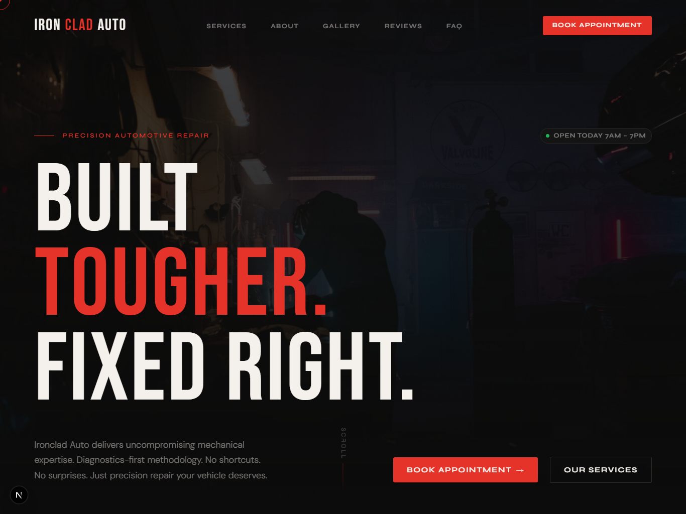 Auto1 Automotive: Car repair (Demo project)