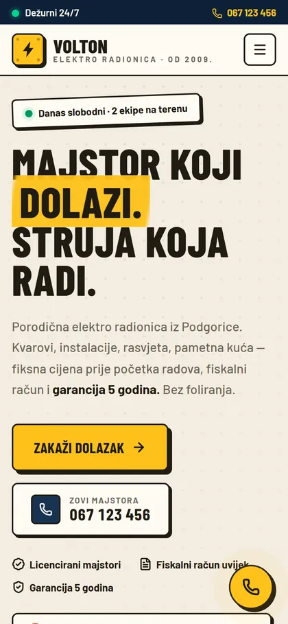 VOLTON: Mobile version